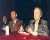 Nel 1996, con Nilde Iotti